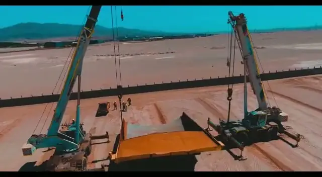 Vista aérea del CLIM en La Negra, Antofagasta