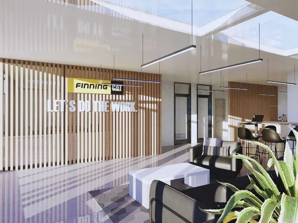 Remodelación · sala cowork Finning